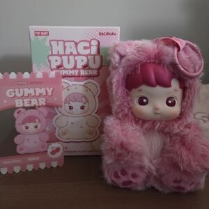 🍒 Hacipupu Gummy Bear Plush Pendent- Cherry